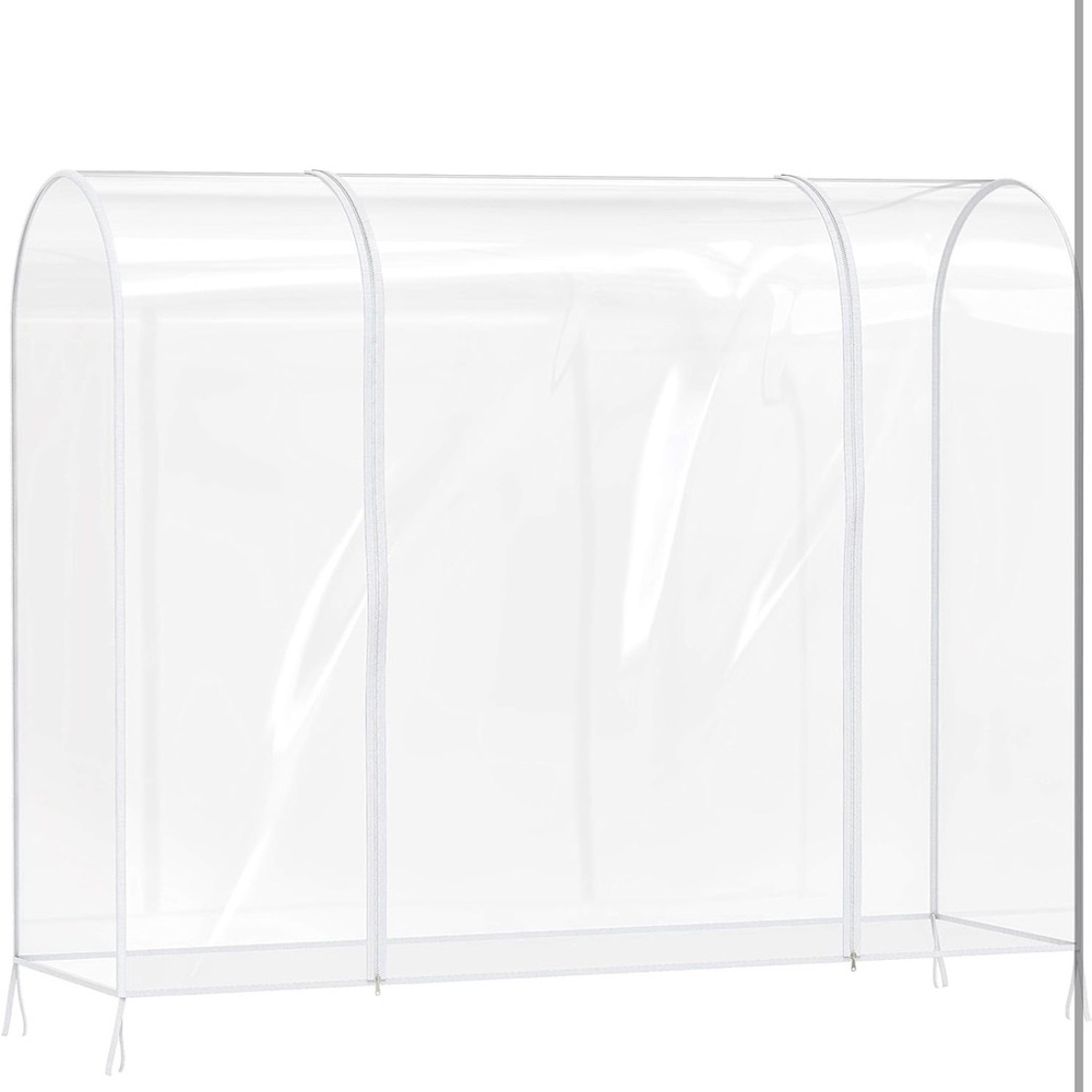 Clear Garment Bag with Wheels - Picture 5 of 8